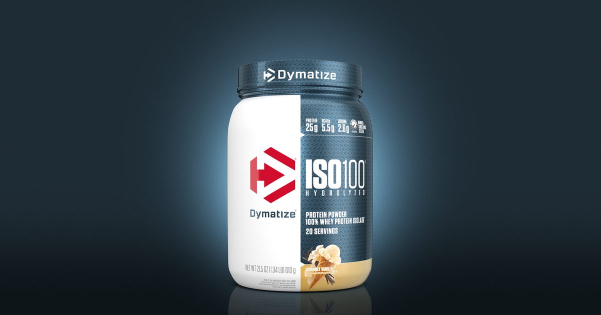 DYMATIZE ISO100 Hydrolyzed Whey (Gourmet Vanilla)